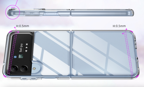 Samsung Galaxy Z Flip 4 5G Transparent Hülle