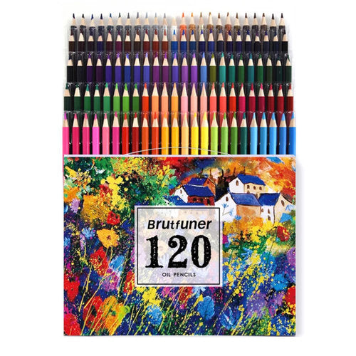 Professionelles Buntstifte 120 / 160 Farben Hochwertige ölige Buntstifte Set Öl HB Zeichnung