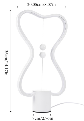 Heng Balance Lampe - 7 Farben Magnetic Balance LED Nachtlicht