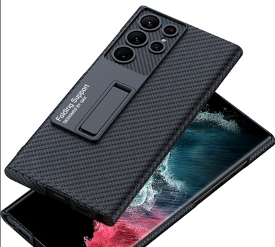 Samsung Galaxy S23 / S23 + / S23 Ultra 5G Schlanke und leichte Aramid Carbon Optik hülle