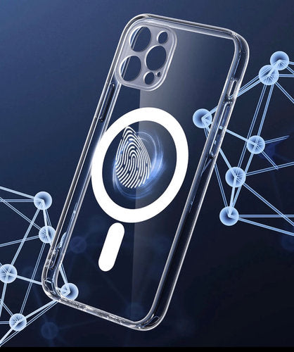 iPhone 13 mini / 13 / 13 Pro & 13 Pro Max  Magsafe Gummi Hülle mit KameraSchutz - Transparent