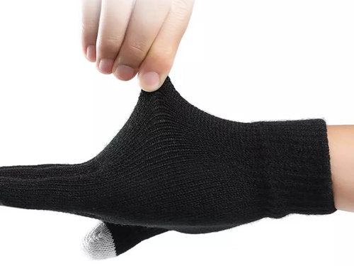 Handschuhe Herren / Damen Winter Touchscreen für SmartPhone / Tablet & Smartwatch - Schwarz