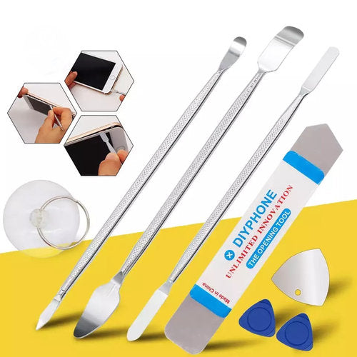 8 In 1 Handy Reparatur Metall Spudger Neugierigen Werkzeug Kits Öffnung
