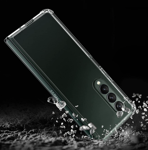 Samsung GALAXY Z Fold 3 Handy hülle Mit Stossfesten Dünne weiche TPU Transparente