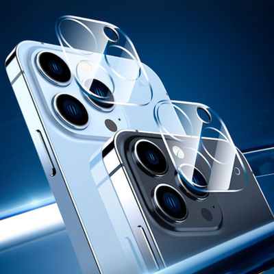 iPhone 14 / 14 Plus / 14 Pro & 14 Pro Max Kamera Objektiv Protector Vollschutz Panzer Glas