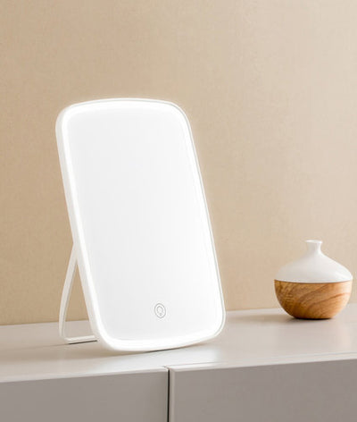 Make-up-Spiegel, Helligkeit, verstellbar, patentiert, Surrounding-LED-Lampe, kabellos