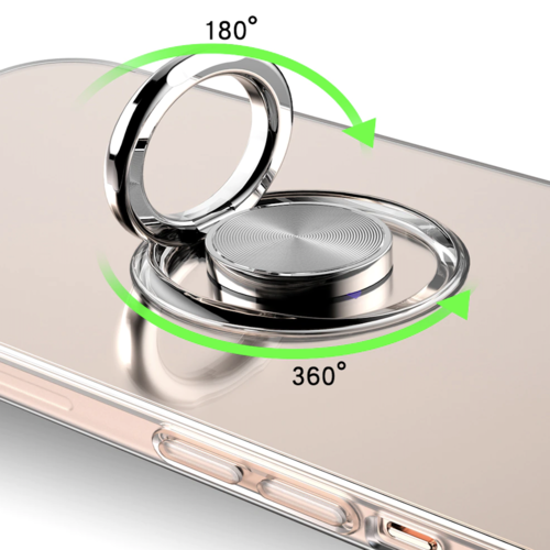 iPhone 14 / 14 Plus /14 Pro & 14 Pro max Magnetischer Kickstand Haltering Schutzhülle Transparent