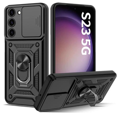 Schieben Sie die Hülle der Kameralinse für Samsung Galaxy S23 / S23 + / S23 Ultra 5G / S23 FE