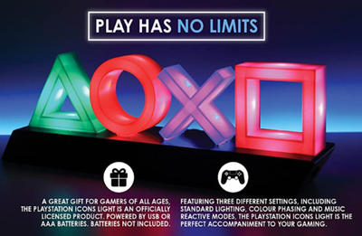 Playstation 5 Icons Lumières Musique Reaktives Joueurs