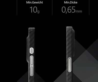 iPhone 14 / 14 Plus / 14 Pro und 14 Pro Max hülle Kameraabdeckung Kohlenstoff Schutzhülle