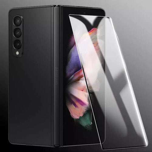 Samsung Galaxy Z Fold 3  3D Curved Panzerglas 9H  /  Tempered glass