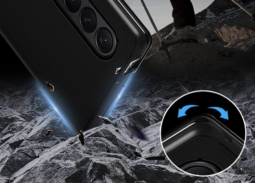 Samsung Galaxy Z Fold 4 5G Case Faltbare Leder Flip Case mit Ständer Stossfest Dünne Spiegel