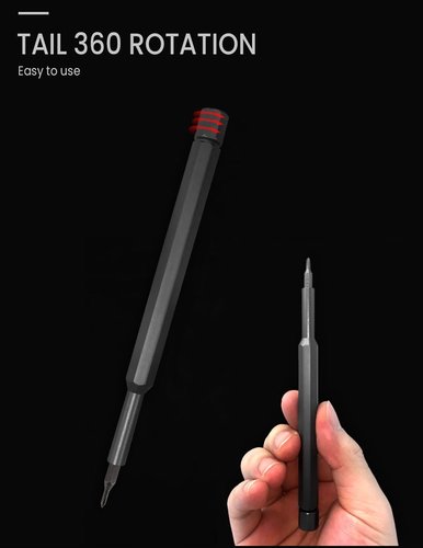 Schraubendreher-Kit 24 Präzisions-Magnet-Bits DIY