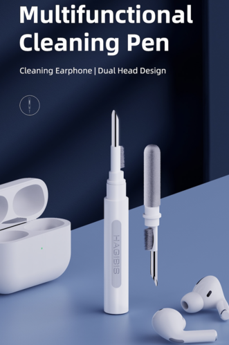 Hagibis AirPods Reinigungs set für AirPods Pro 1 / 2 / 3,4 Multifunktionaler Reinigungsstift