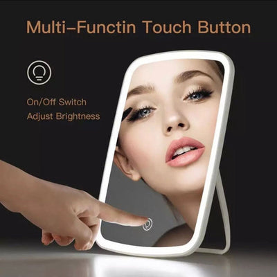 Make-up-Spiegel, Helligkeit, verstellbar, patentiert, Surrounding-LED-Lampe, kabellos