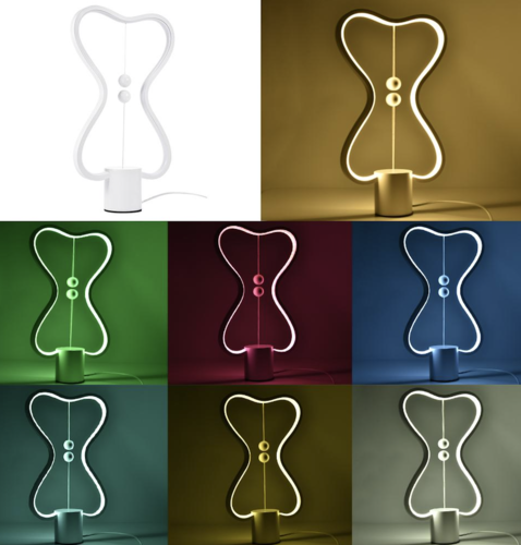 Heng Balance Lampe - 7 Farben Magnetic Balance LED Nachtlicht